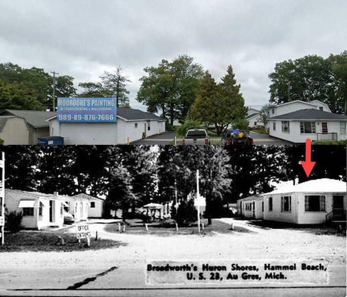 Broadworths Huron Shores - Then Vs Now (newer photo)